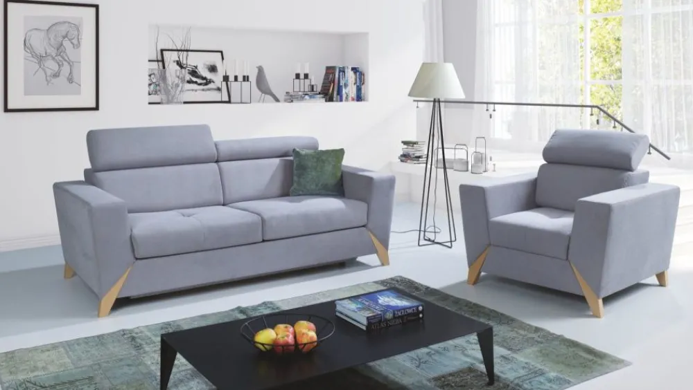 Wajnert Fotele Do Salonu|Fotele*fotel z regulowanym zagłówkiem Salsa