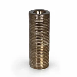 ArteHome Pozostałe Dekoracje*Świecznik miedziany błyszczące zdobienie A9027-A 21 cm