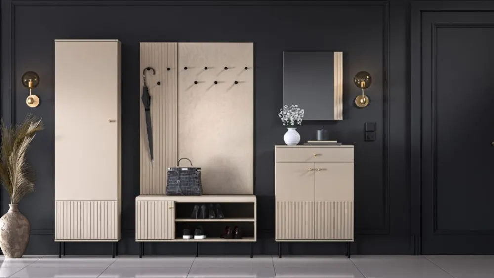 ML Meble Wieszaki*Wieszak z lamelami 3W Sophie 17