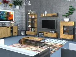 Mebelbos Witryny Do Salonu|Witryny*Witryna do salonu Santes 1d1w