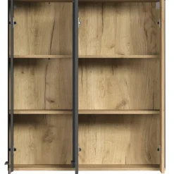 Mebelbos Witryny Do Jadalni|Witryny Do Salonu*Witryna wisząca 90 cm – nowoczesna witryna ze szkłem hartowanym Esteban