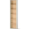 Dzieci Lenart Szafki I Regały Do Biura|Szafki I Regały Do Pokoju Młodzieżowego*Wąski regał otwarty do pokoju młodzieżowego WO-05 Woow kolor szampański / dąb vincenza bielony