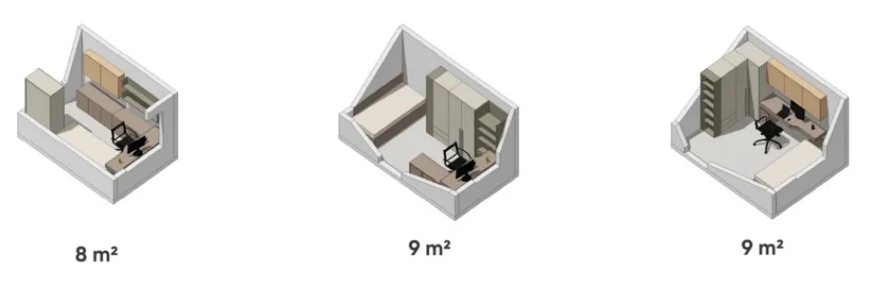 Dzieci Lenart Szafki I Regały Do Biura|Szafki I Regały Do Pokoju Młodzieżowego*Wąski regał otwarty do pokoju młodzieżowego WO-05 Woow kolor szampański / dąb vincenza bielony