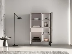 ML Meble Witryny Do Jadalni|Witryny Do Salonu*Wysoka kaszmirowa witryna Barnee 01