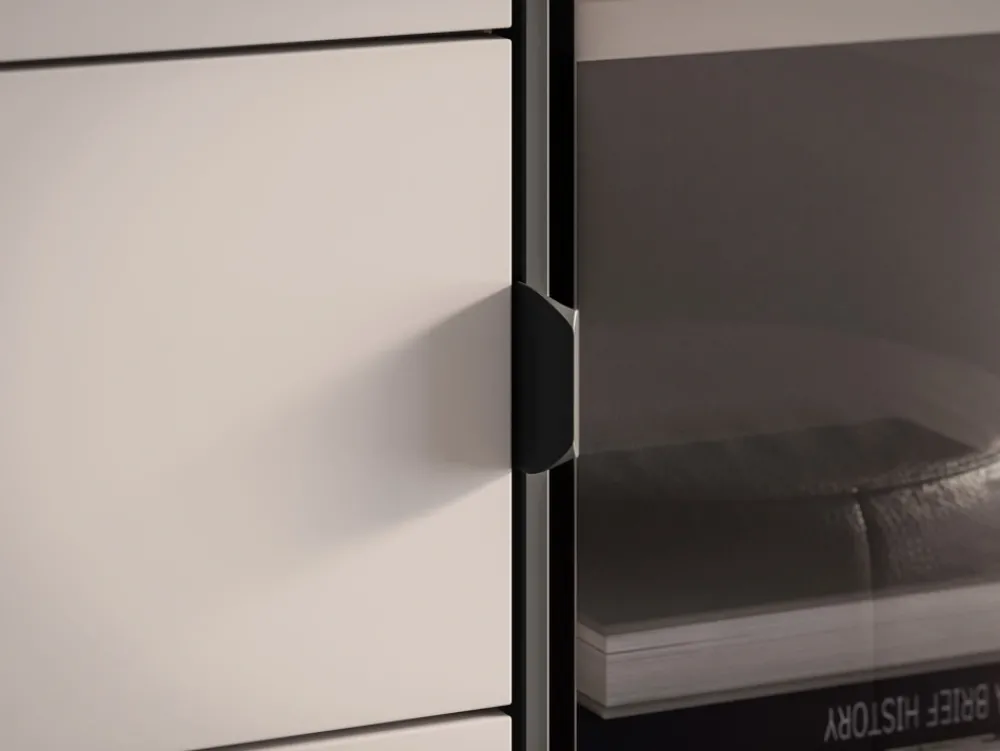 ML Meble Witryny Do Jadalni|Witryny Do Salonu*Wysoka kaszmirowa witryna Barnee 01