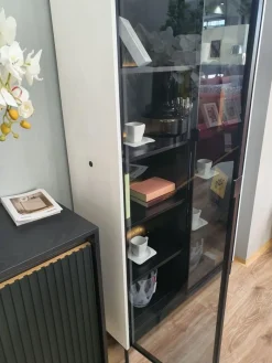 Lenart Szafki I Regały Do Biura|Witryny Do Jadalni*Wysoka witryna loftowa Trend TR-07 szara