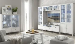 Mebelbos Szafki I Regały Do Biura|Witryny Do Jadalni*Wysoka witryna w stylu skandynawskim Ole 1w1s